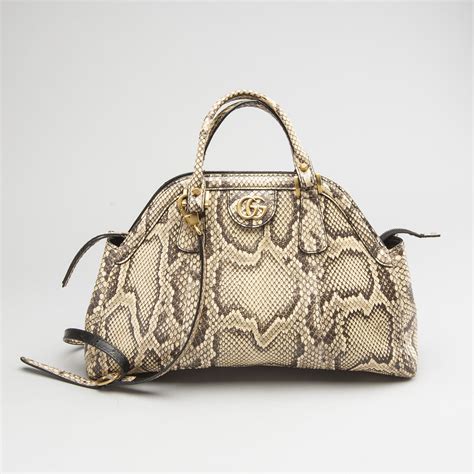 Gucci snakeskin bag